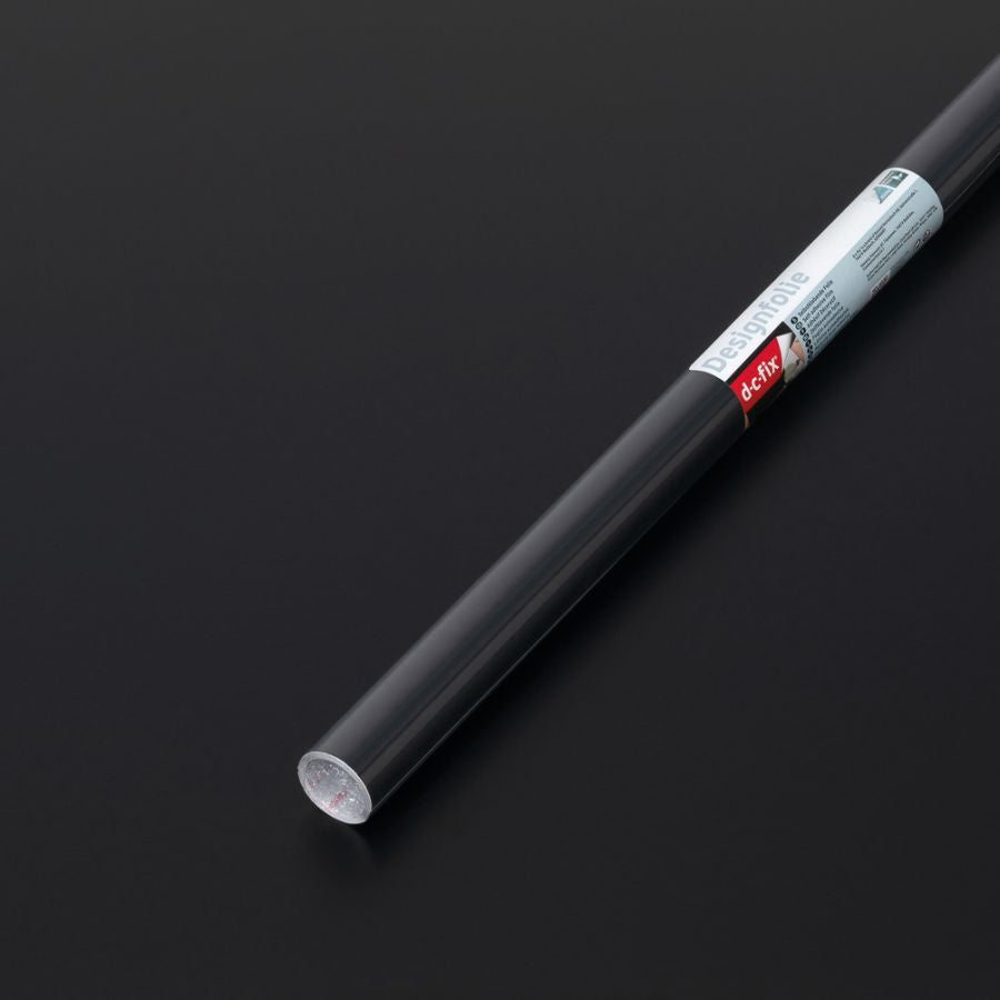 PLASTICA ADESIVA NERO OPACO DC FIX MINI 45X200 CM