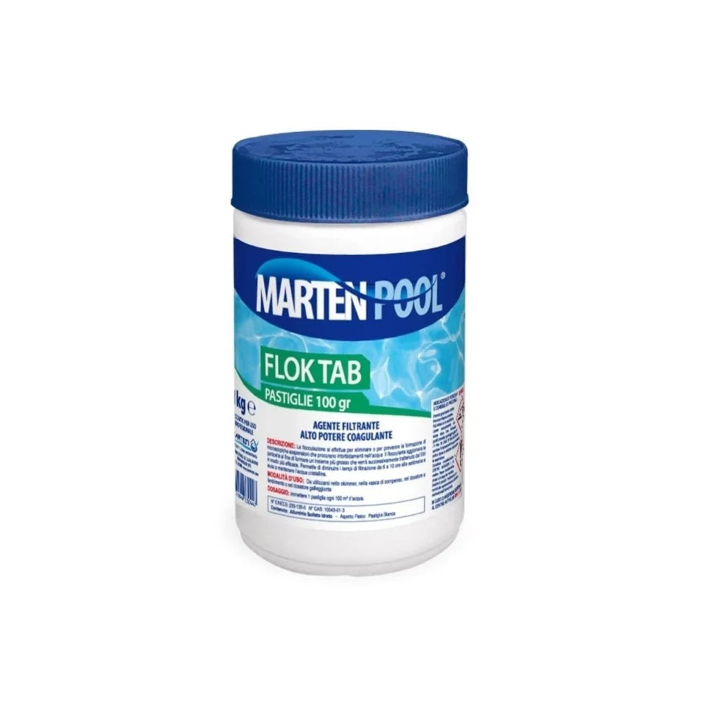 AGENTE FILTRANTE FLOKTAB 100GR PASTIGLIE.