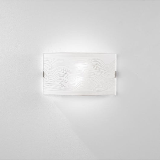 APPLIQUE KARDIO 2XE27 35X10,5XH20CM BIANCA