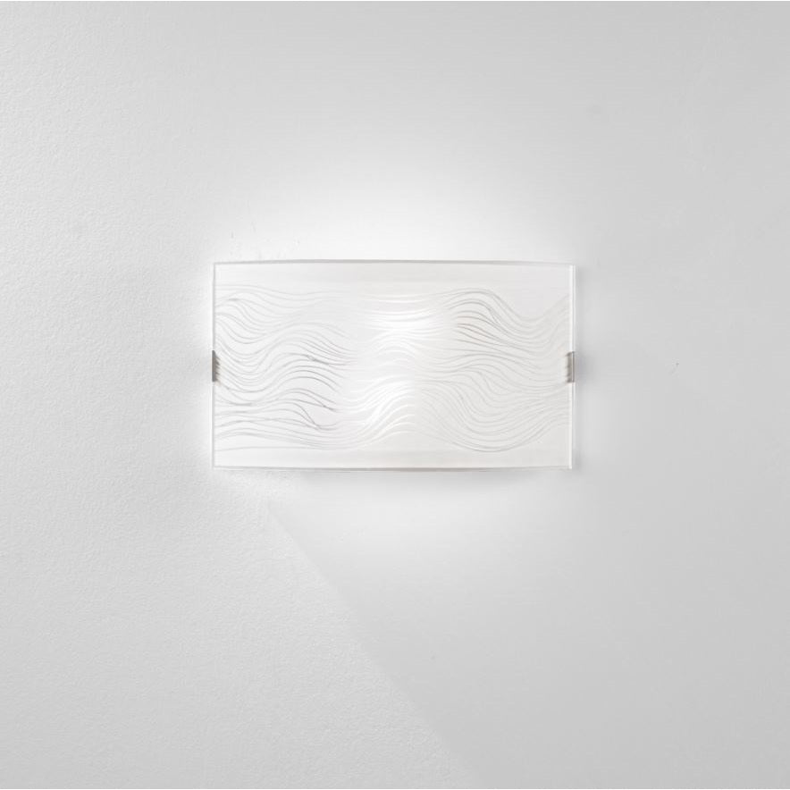 APPLIQUE KARDIO 2XE27 35X10,5XH20CM BIANCA