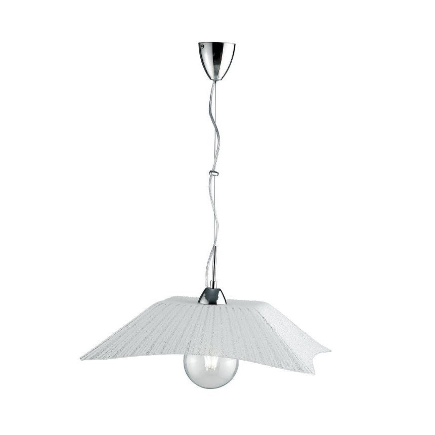 SOSPENSIONE ISIDE DIAMANTATO 1XE27 50X50X120CM.