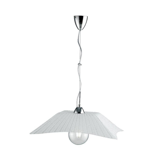 SOSPENSIONE ISIDE DIAMANTATO 1XE27 50X50X120CM.