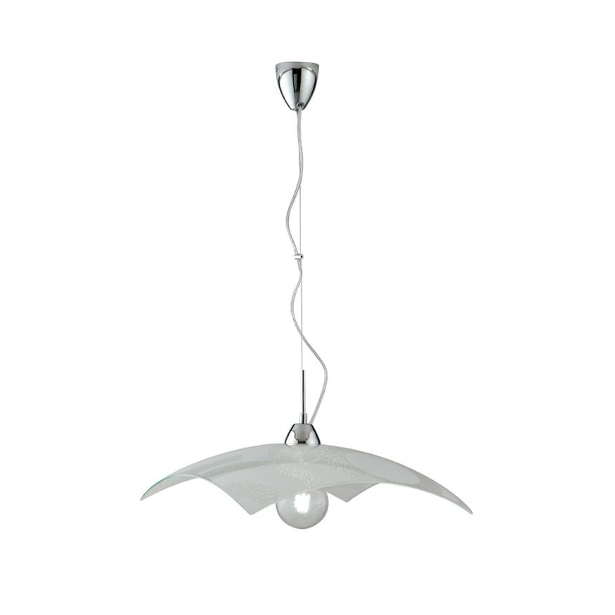 SOSPENSIONE MIRO' BIANCA 1XE27 45X45X110CM.