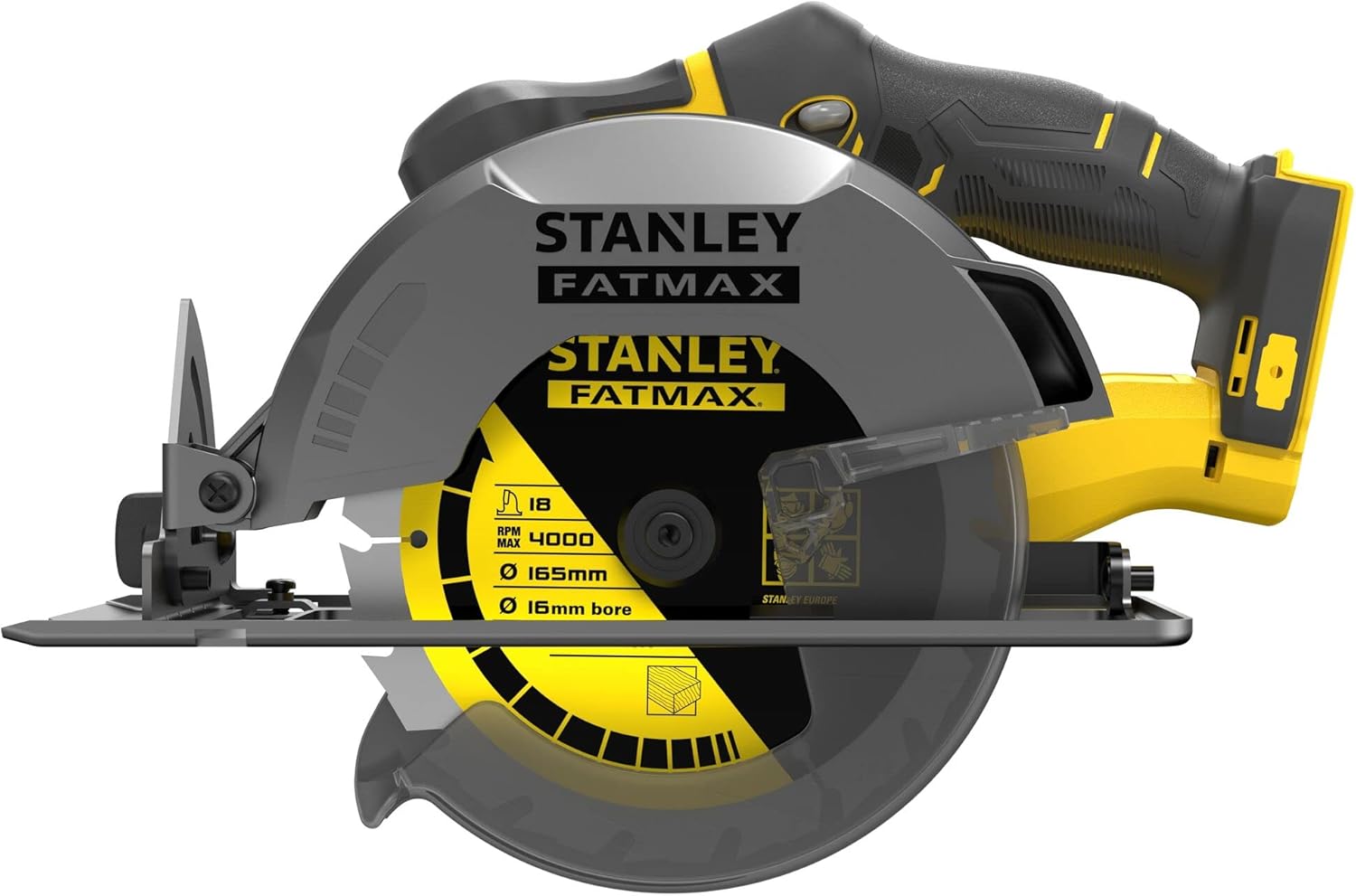 Stanley FatMax SFMCS500M2K – Sega circolare a batteria 18V+2Batterie 4Ah+Valigia