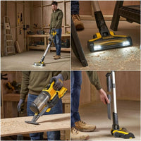 Stanley FatMax SFMCVS001D1 – Scopa aspiratrice a batteria 18V 2.0Ah e caricatore