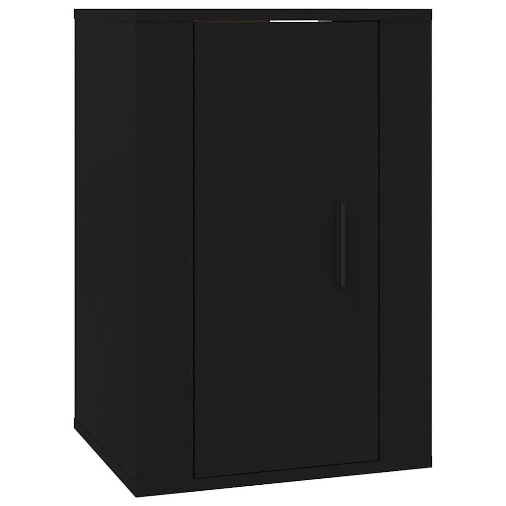Mobile Porta TV a Parete-Mobile per TV-Credenza TV Nero 40x34,5x60 cm