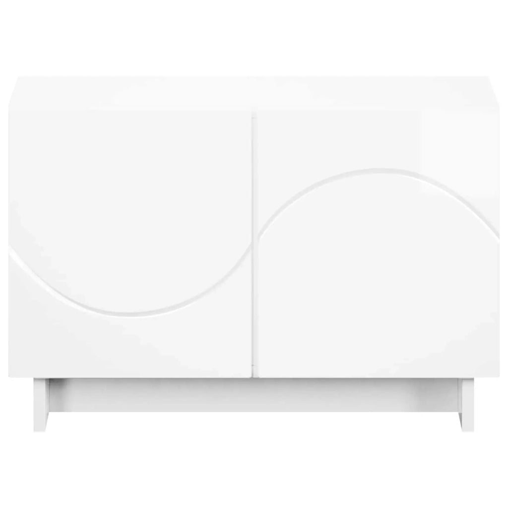 Supporto TV 60 x 34.5 x 40 cm Bianco Lucido 8011562