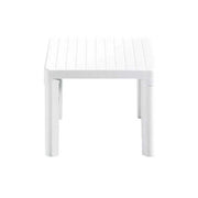 Tavolino Resina Tip Quadro Bianco 47X 47 1022 Scab