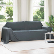 Coperta Grigio scuro 350 x 270 cm Panno