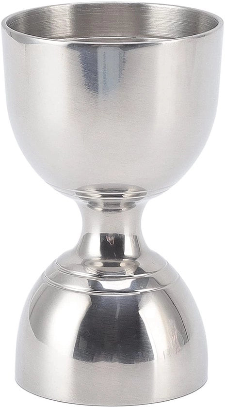 Jigger Premium in Acciaio Inossidabile - Doppio Jigger 30/60ml - Strumento da Bar - Alta Durezza - Ampia Apertura - Lunga Durata - Materiale da Bar