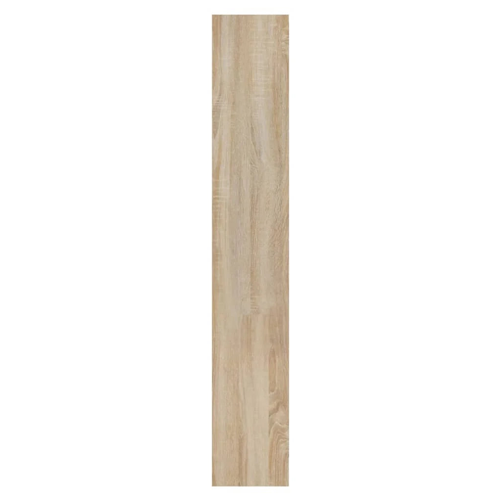 Scarpiera scarpiera mobile portaoggetti ingresso corridoio soggiorno Sonoma 63 x 24 x 147 cm legno composito marrone 02_0021722