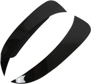 Trim per estensione posteriore - 2 pezzi - Nero lucido - Sostituzione per Classe GLA X156 - ABS - Plastica - Installazione semplice - Spoiler posteriore