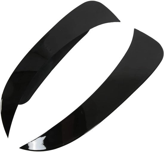 Trim per estensione posteriore - 2 pezzi - Nero lucido - Sostituzione per Classe GLA X156 - ABS - Plastica - Installazione semplice - Spoiler posteriore