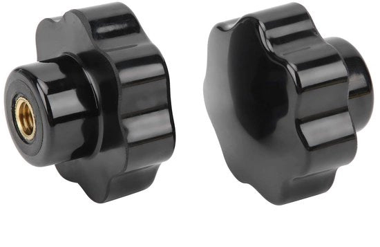 Maniglia a vite interna M12 x 65 - Maniglia a giro - Cappuccio a vite robusta - Maniglia - Inclusi 7 viti a testa robusta - Duraturo e resistente all'usura
