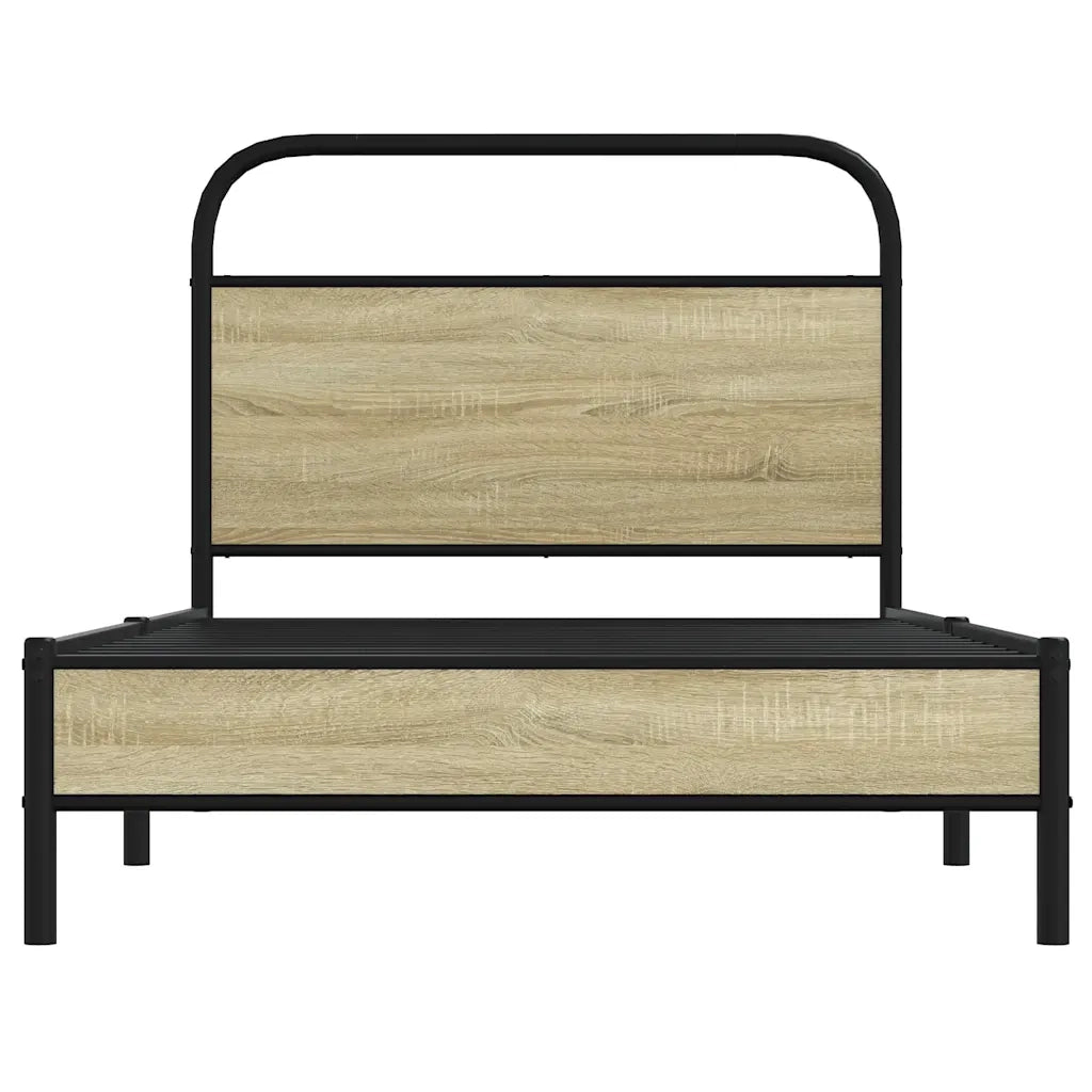 Giroletto senza Materasso Rovere Sonoma 100x200cm in Truciolato 4100405