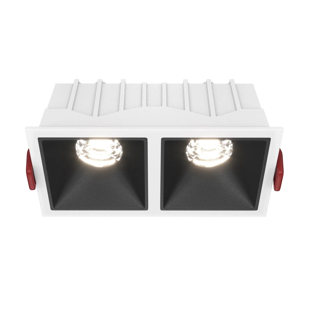 Maytoni Lampada da Incasso Alfa LED 1 luce LED integrato bianco metallo
