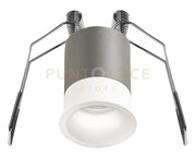 GFA1100C- FARETTO AD INCASSO OTTICA RIENTRATA A LED 3000K 230LM 3W D.3,5CM BIANCO