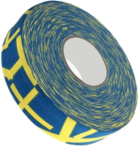 Nastro di Protezione Antiscivolo per Hockey - Nastro per Attrezzatura di Badminton Giallo Plus.