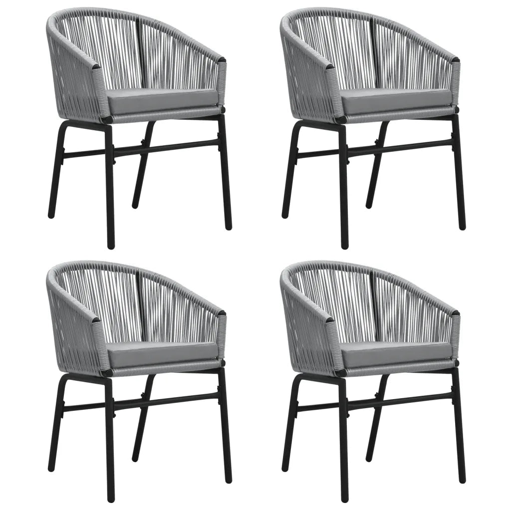 Set Mobili da Pranzo per Giardino 5 pz Antracite 3099235