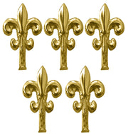 GANCETTO PER QUADRI GIGLIO 5 PZ.  mm. 32 - Oro lucido 20.00 confezioni