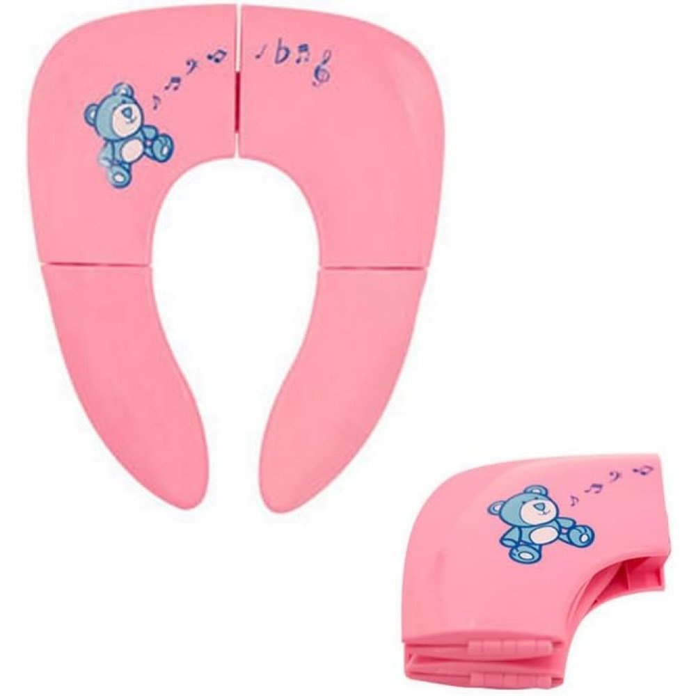 Oumeiou pieghevole sedile vasino da viaggio, per sedili wc in po