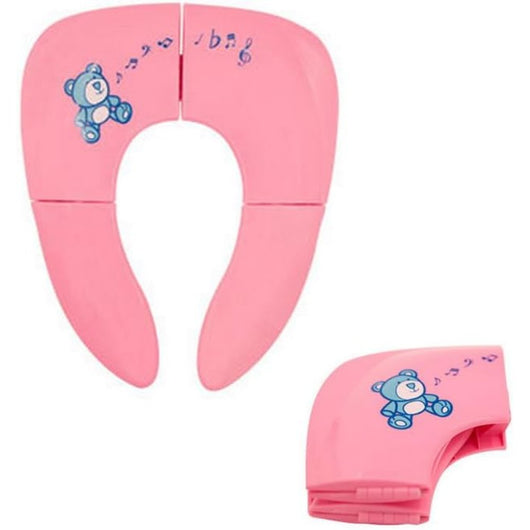 Oumeiou pieghevole sedile vasino da viaggio, per sedili wc in po