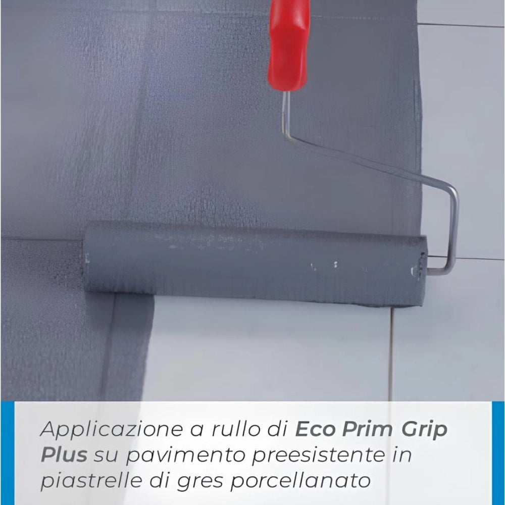 Mapei eco prim grip plus primer adesione pareti pavimenti 2x1kg e guanti nitrile