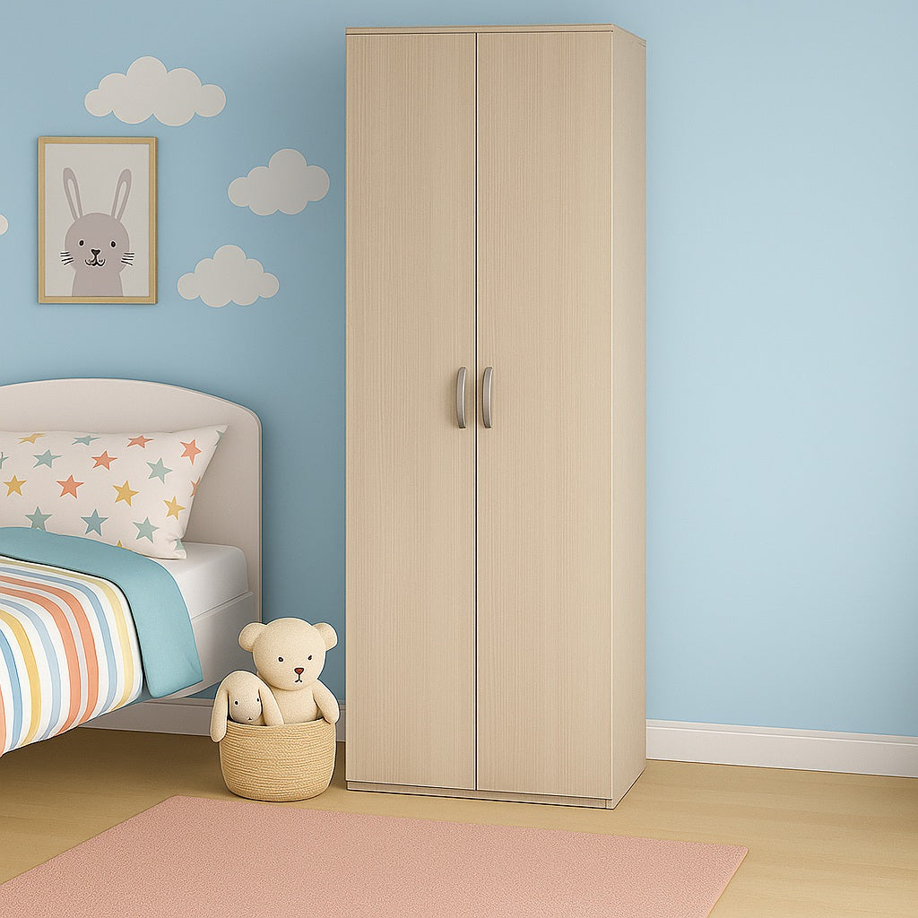 ARMADIO SIMPLI 2 ANTE OLMO 83X54XH211CM.