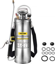 Spruzzatore per Giardino 3Gal/10L Spruzzatore in Acciaio Inossidabile Valvola di Drenaggio Spruzzatore per Pesticidi Promozione Pro