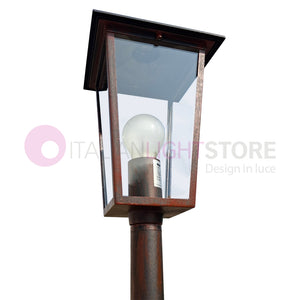 RIBOT RUGGINE Lampioncino H.140 Design Classico