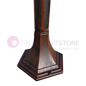 RIBOT RUGGINE Lampioncino H.140 Design Classico