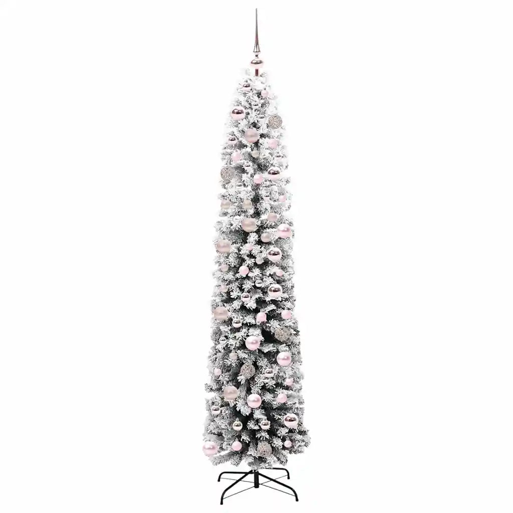 Albero di Natale | Decorazioni natalizie artificiale con 300 LED Verde 180 cm