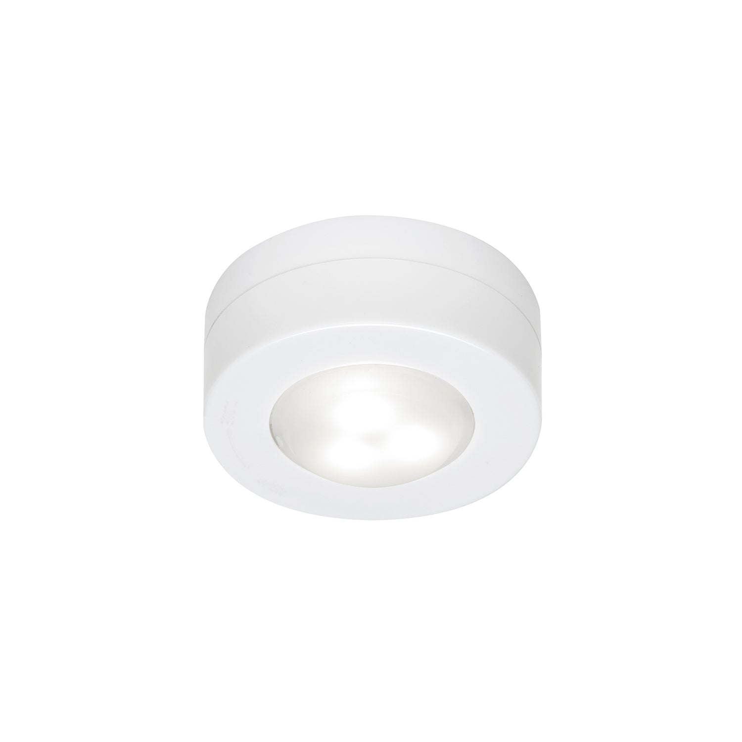 Set 6 Luci Cabinet Plastica Bianco Led Integrato 6W 4000K