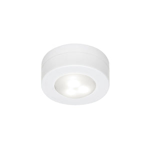Set 6 Luci Cabinet Plastica Bianco Led Integrato 6W 4000K