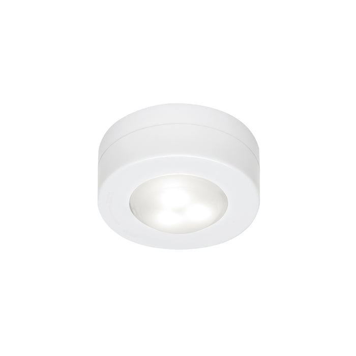 Set 6 Luci Cabinet Plastica Bianco Led Integrato 6W 4000K