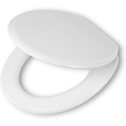 Tiger renna sedile wc, mdf legno, bianco, 37x44x5 cm