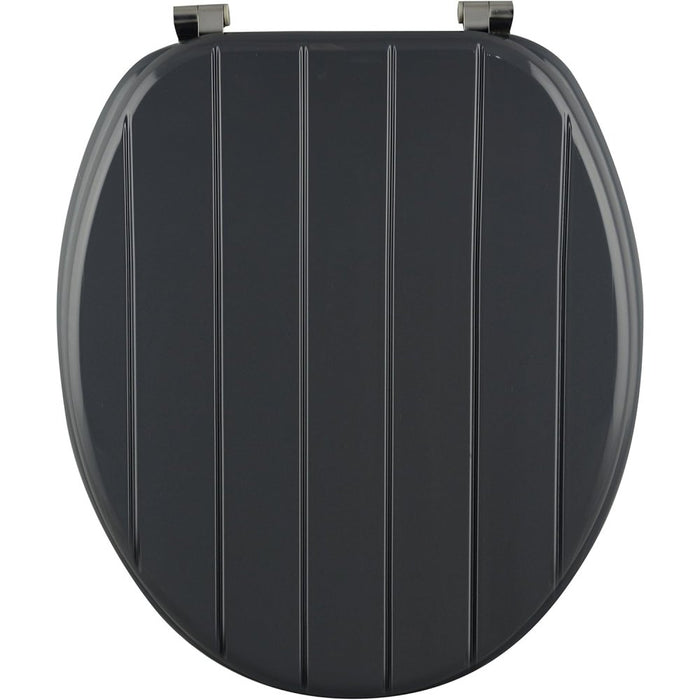 Eisl edgp01 sedile wc grigio panels anima in legno mdf 3 side wa