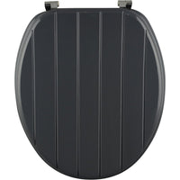 Eisl edgp01 sedile wc grigio panels anima in legno mdf 3 side wa