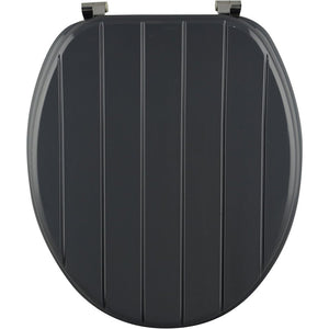 Eisl edgp01 sedile wc grigio panels anima in legno mdf 3 side wa