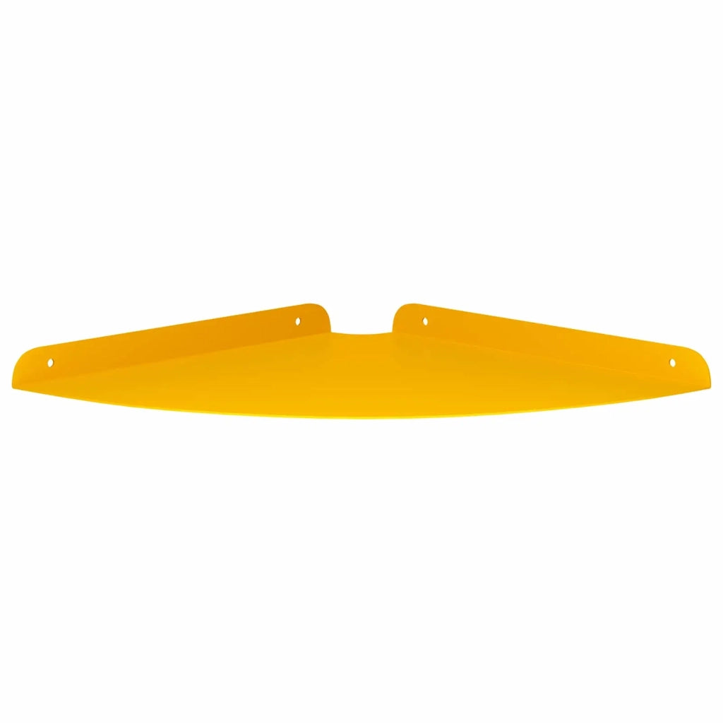 Mensola sospesa 4 pcs Giallo senape 30 x 30 x 2 cm