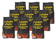 KIT 9 PACCHI DI CARBONELLA CARBONE EXTRA DI LEGNA DA 3 KG