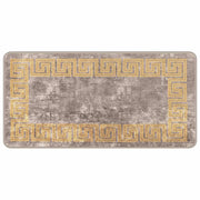 Runner in Moquette | Runner Tappeto MARSA Grigio 50 x 100 cm Poliestere e PVC