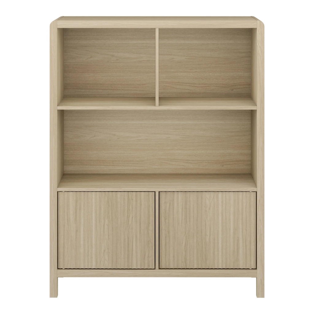 Cassettiera pratico mobile contenitore per ingresso soggiorno camera da letto 103 x 80 x 28 cm effetto rovere 03_0009298