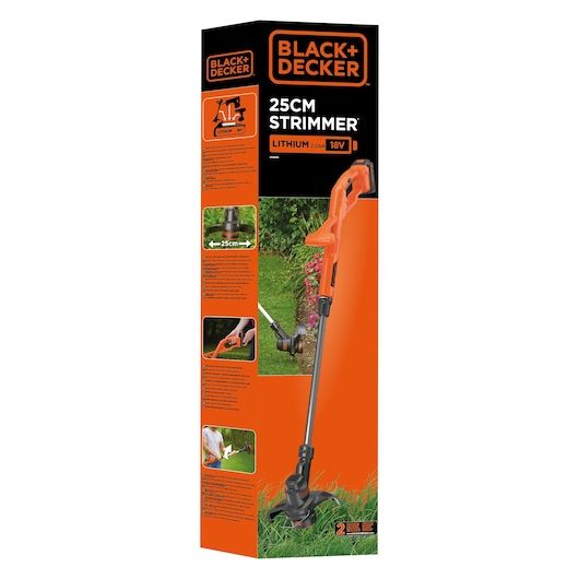 TAGLIABORDI  A BATTERIA 18V-2H TAGLIO 25 CM 101 X 27,5 X 12,5  BLACK&DECKER