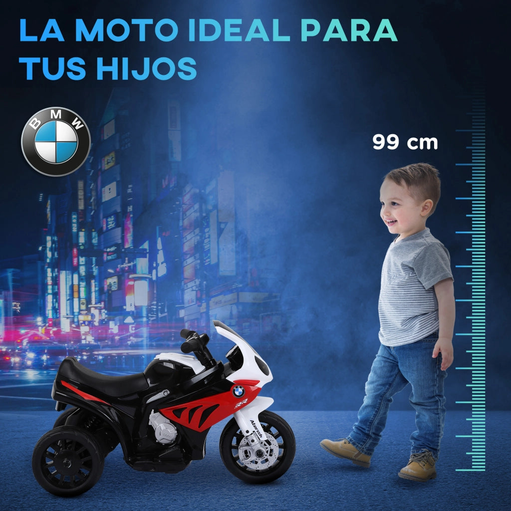 Motocicletta Elettrica per Bambini BMW S1000RR ¨C zephmum ¨C Rosso 66x37x44 cm