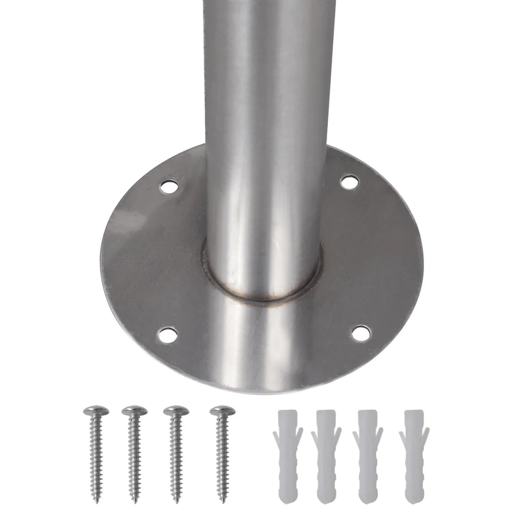 Casetta della Posta Doppia con Supporto in Acciaio Inox CFW6219868