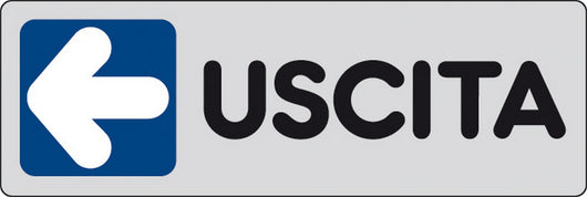 etichetta adesiva 150x50 uscita (sx) cod:ferx.26330