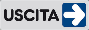 etichetta adesiva 150x50 uscita (dx) cod:ferx.26331