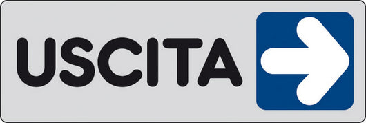 etichetta adesiva 150x50 uscita (dx) cod:ferx.26331