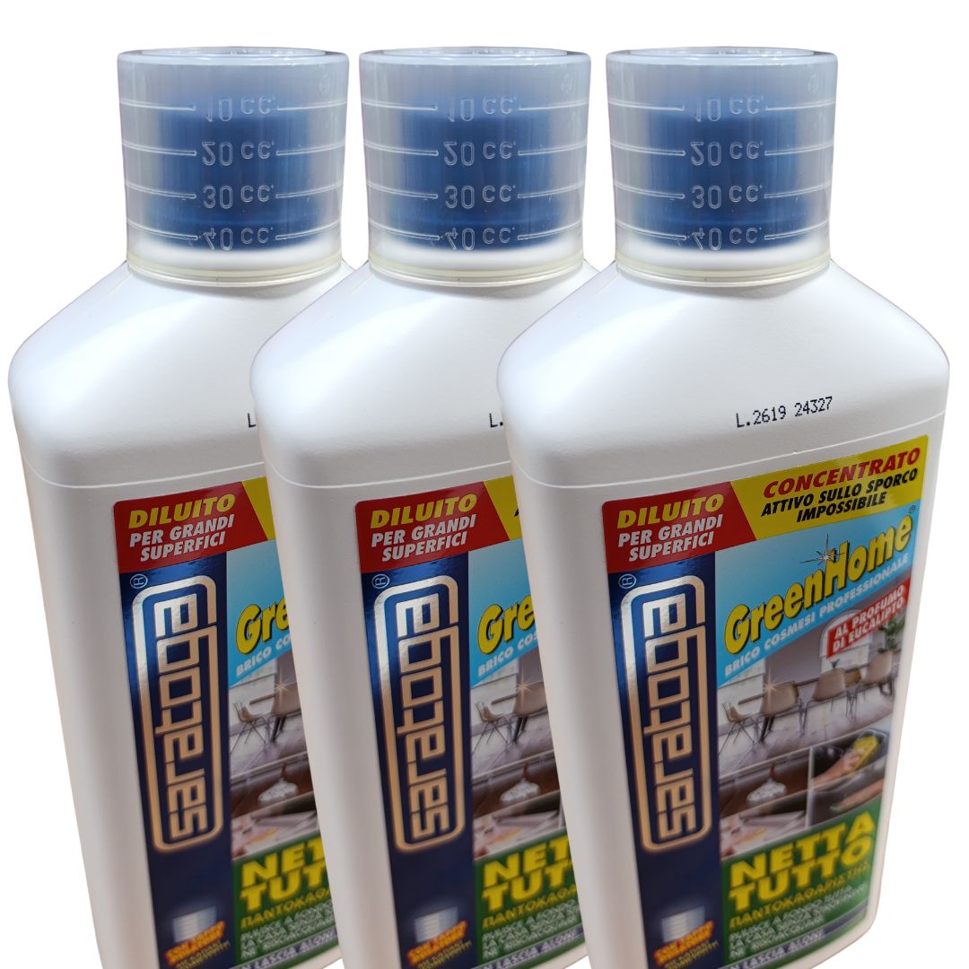 Saratoga Nettatutto detergente concentrato universale casa superfici 3 lt